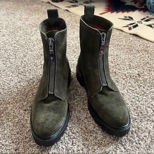 Frye suede boots